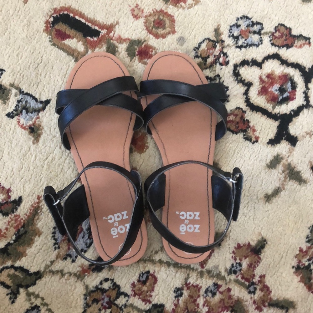 Black sandals
